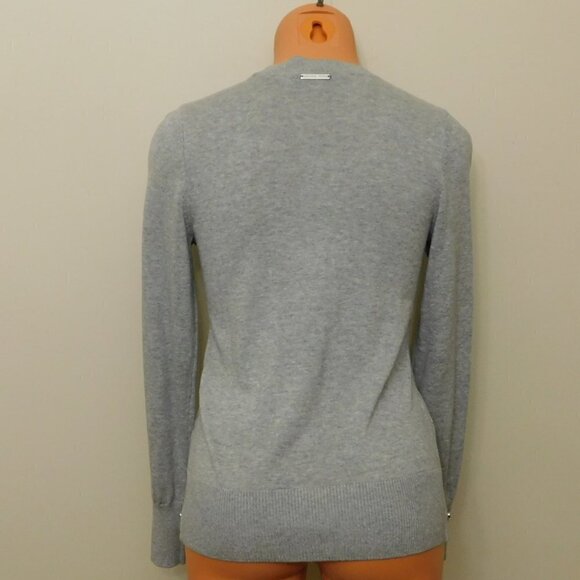 A152 Michael Kors Heather Snap-Hem Sweater - XXS - Picture 2 of 2